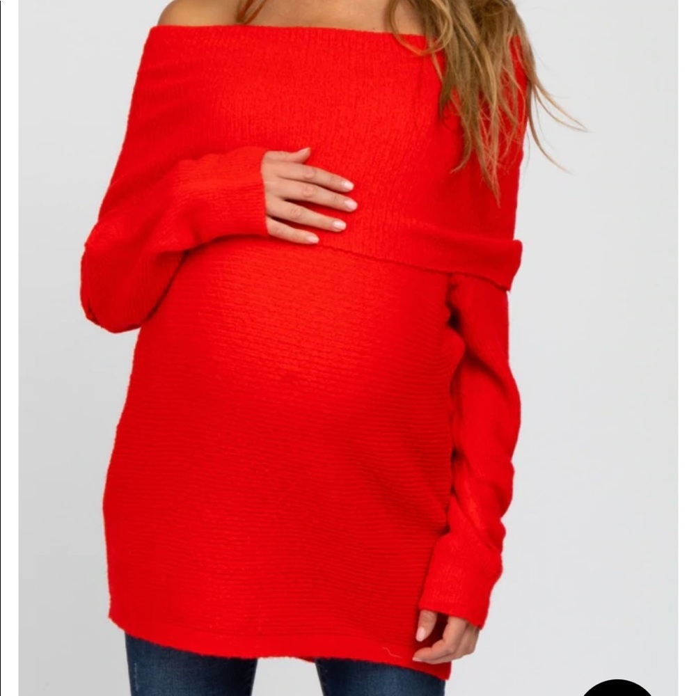 Maternity Sweater. Post Bump Friendly - image 2